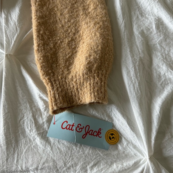 Tan cardigan never worn children’s Large selling for $15.00 - Picture 4 of 4